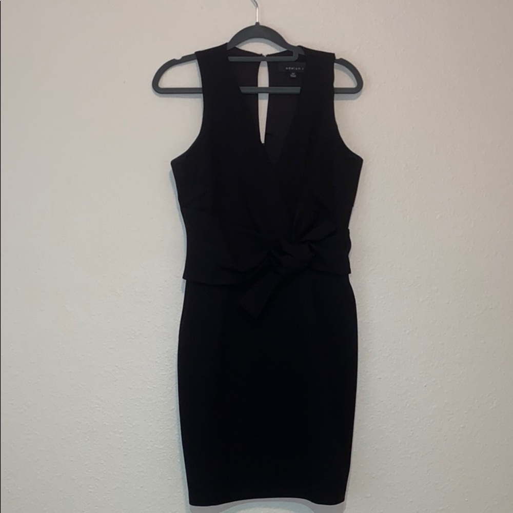 Adelyn Rae Black Minidress